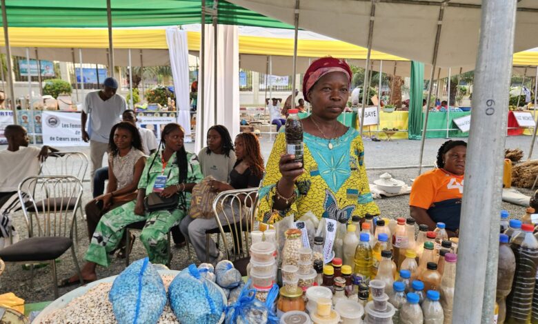 Des produits agricoles au Salon national de l’Entrepreneuriat féminin (SANEF)