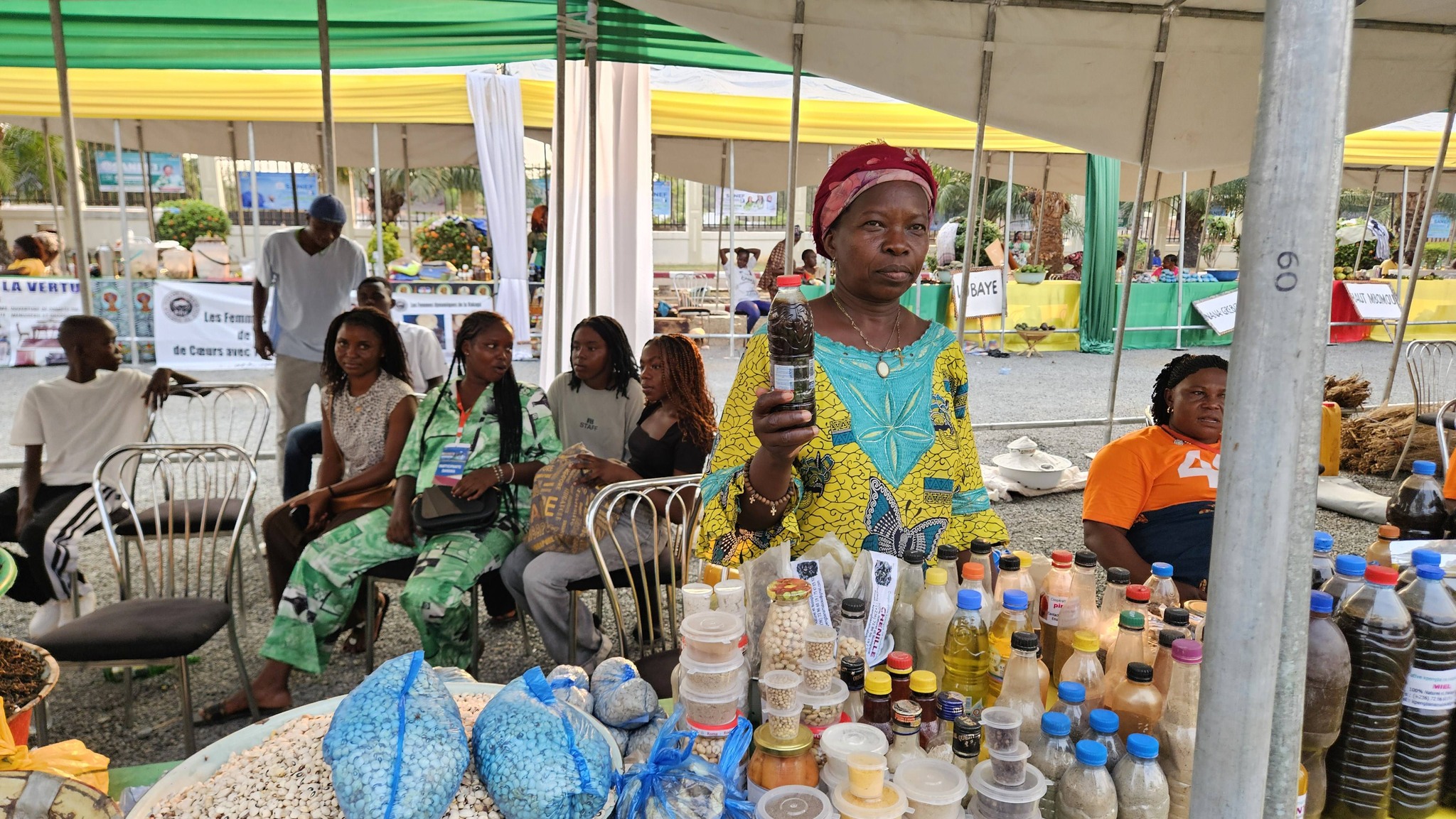 Des produits agricoles au Salon national de l’Entrepreneuriat féminin (SANEF)
