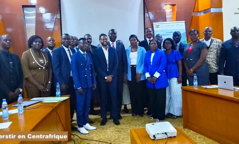 Des acteurs financiers et bancaires en Centrafrique @crédit photo Darcia Valencia